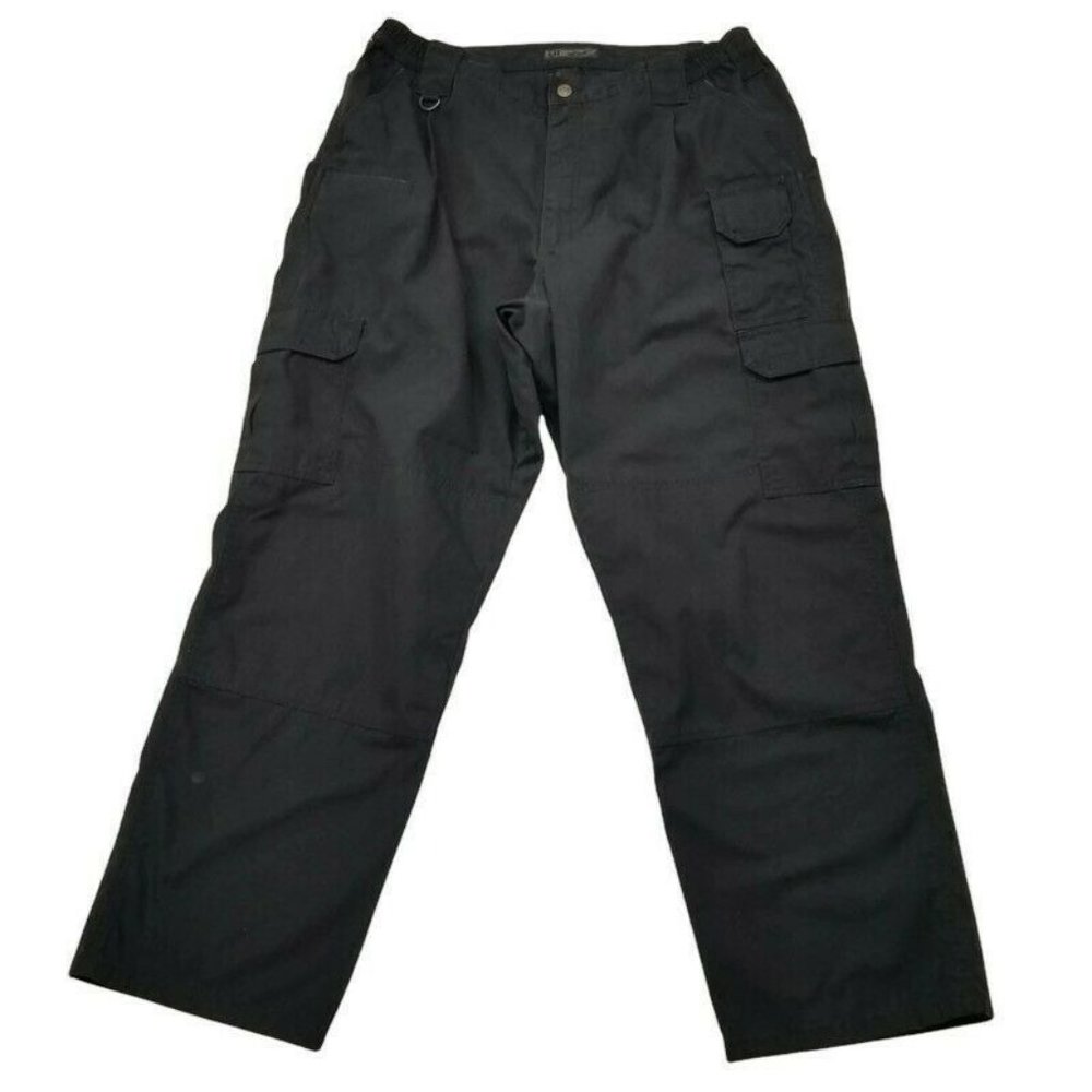 5.11 Tactical Black Cargo Pants Durable Utility Design
